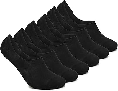 6 pairs of invisible socks for men - non -cotton non -slip moccasin socks - Invisible lines - One size Eu 40 to 45.. DIAYTAR NIGERIA: Where value meets variety with reliable nationwide delivery in under 8 days.