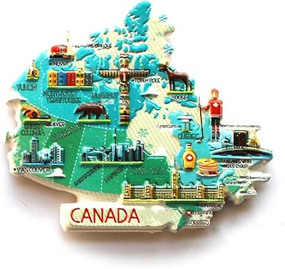 GT9 Canada Refrigerator Magnet Canada Card Refrigerator Magnet Souvenir Gift for Easter, month, home, refrigerator, kitchen.. DIAYTAR NIGERIA: Bringing the marketplace to every Nigerian with affordable prices and quick delivery.