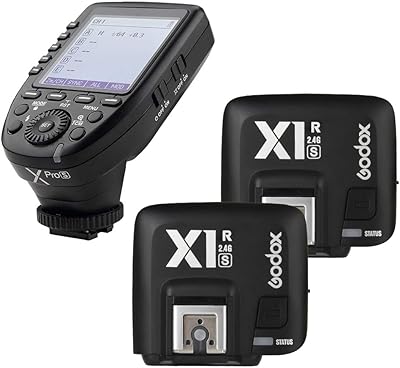 Godox XPro-S 2.4G TTL Wireless flash trigger X High Speed ​​Wireless System with Large LCD Transmitter screen + 2 x GODOX X1R-S controller receiver for SONY camera.. Discover why millions choose DIAYTAR for affordable online shopping with delivery in just 5-8 days.