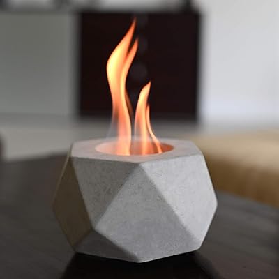 Cock-table table heating, portable concrete fireplace for the interior and exterior (small hexagon).. Big selection, small prices — shop now on DIAYTAR Nigeria.