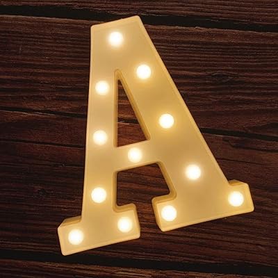 LED wall light Satyam Kraft Marquee Alphabet - Aesthetic Decorative Wall Light (A) 1 piece (acrylic, white, 1 pack).. Your shopping needs fulfilled through DIAYTAR NIGERIA's extensive selection and nationwide delivery.