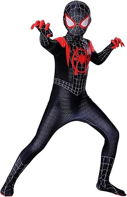 3D superhero costume in children's elastane in the film Spider-Verse Miles Morales.. Shop the smart way with DIAYTAR NIGERIA's extensive selection and budget-friendly nationwide delivery.