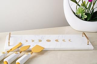 Pan Emirates Home Fernnishings Missoni Moon Service tray with Handle 56x15 cm white.. DIAYTAR NIGERIA: Your partner in affordable online retail with reliable shipping across Nigeria.