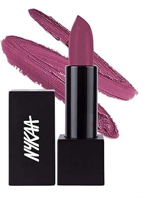 Nykaa So Matte! lipstick (Mischievous Plum 10) at the finish.. Experience the simplicity of DIAYTAR NIGERIA's extensive marketplace with delivery within 8 days.