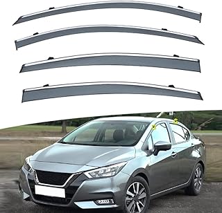 4 colored air defective pieces for Nissan Sunny 2020 Deflectors of lateral air deflector car window wind window deflector window deflector.. Find everything you need at prices you'll love with DIAYTAR NIGERIA's comprehensive e-commerce platform.
