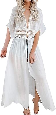 Bestyyou women long kimono cardigan open in front of beach dress bikini dress jersey cover up.. Find everything you need at prices you'll love with DIAYTAR NIGERIA's comprehensive e-commerce platform.