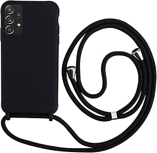 Shuffle shell compatible with the Samsung Galaxy A32 5G mobile phone, flexible silicone shell with neck tower, black.. DIAYTAR NIGERIA makes quality accessible with low prices and reliable 5-8 day nationwide delivery.