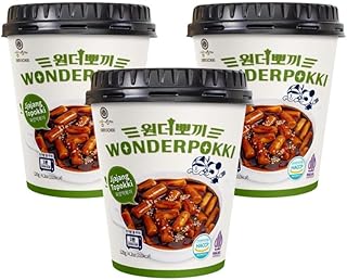 Sweet and delicious Instant Rice Cake with Korean flavor with Wonderbokki Jajang Teokbokki black bean sauce. Package of 3 pieces, a portion per package... Shop confidently with DIAYTAR NIGERIA's vast product range and budget-friendly nationwide shipping.