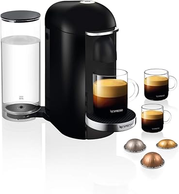 Black coffee machine nespresso virtuo plus gcb2.. DIAYTAR NIGERIA: Where shopping meets satisfaction with affordable prices and delivery within 8 days.