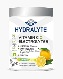 Hydration vitamin C + electrolytes mixer powder mixer for sporty drink, 20 portions per container (250 ml) Natural replacement supplement for fast lemon pot, 200 g.. DIAYTAR NIGERIA: Creating access to affordable products for every Nigerian with our swift delivery service.