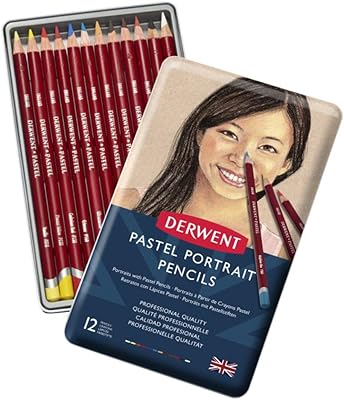 Derwent Skintones 2300563 Pastel pencils, color pencils for drawing, professional quality, multicolored, set of 12.. DIAYTAR NIGERIA brings retail convenience to your screen with affordable prices and dependable shipping.