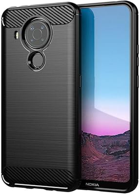 Topix Soft TPU [Shock absorption] Flexible protective cover [carbon fiber fabric] for Nokia 5.4, black.. Discover why millions choose DIAYTAR for affordable online shopping with delivery in just 5-8 days.