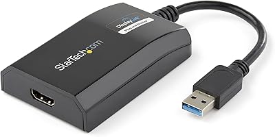 STARTECH.COM adapter 3.0 to HDMI - DisplayLink certified - 1080p (1920 x 1200) - USB Type -A to HDMI display adapter - External and graphics card card - Windows/Mac (USB32HDPro).. Experience the ultimate in shopping convenience with DIAYTAR NIGERIA's vast catalog and 5-8 day delivery.