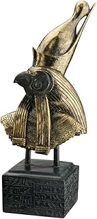 Design Tuscano Sculptures of ancient Egyptian gods: Horus.. Experience shopping satisfaction with DIAYTAR NIGERIA's vast selection and budget-friendly delivery options.
