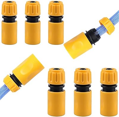 Alykdon pipe end fitting, quick connection for 1/2 inch hose, matching colors, pack of 6.. DIAYTAR NIGERIA delivers on our promise of variety, affordability, and prompt nationwide shipping.
