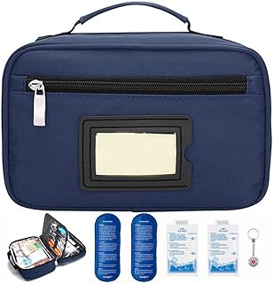 Portable insulin isothermal bag, waterproof travel bag for medical organization, blue, travel.. Shop smart with DIAYTAR NIGERIA, offering a vast product range delivered to your doorstep within a week.