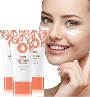 Blanching lazy cream, orange exfoliating whitening gel, whitening cream lotion for the face, moisturizing lazy cream, long -lasting makeup, moisturizer for the face, lightening cream for the skin of the body and the face (3 pieces).. Experience the ease of modern shopping with DIAYTAR NIGERIA's comprehensive platform and quick delivery.