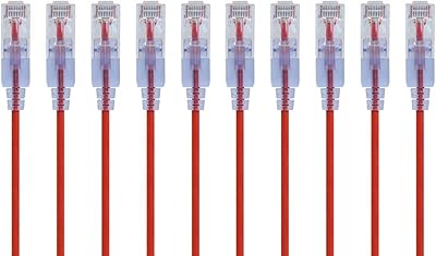 Ethernet ending cable Cat6a Monoprice Cordon RJ45.. DIAYTAR NIGERIA: Your affordable shopping destination with thousands of products delivered in days.