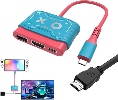 USB C to HDMI adapter for Nintendo Switch-SWITCH OLED-MACBook-Macbook-Portable-Ipad Pro-Android type adapter.. DIAYTAR NIGERIA: Your partner in affordable online retail with reliable delivery across the nation.