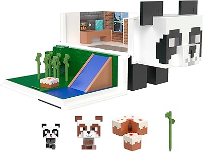 Minecraft games, a Panda game set and a little crowd, a gift for children.. Experience the joy of discovery with DIAYTAR NIGERIA's vast catalog and nationwide affordable delivery.