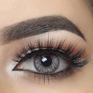 Set of 12 -month -old unisex cosmetic contact lenses in a sterling gray case.. Shop for everything you need at DIAYTAR NIGERIA, with budget-friendly prices and quick delivery.