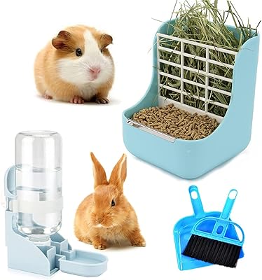 Set of bottles of feeding water for rabbit and guinea pig, water bottle for 500 ml rabbit, anti-drop-down water distributor for rabbits, guinea pig, chinchilla (blue).. Elevate your shopping experience with DIAYTAR NIGERIA's vast catalog and budget-friendly options.