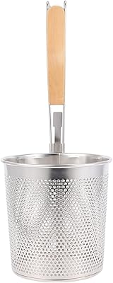 Fine mesh Yardoy pasta basket with stainless steel handle for kitchen, pasta, vegetables, fruit and ravioli 14 cm.. Get the deals you love and the delivery speed you need at DIAYTAR Nigeria.