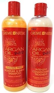Revitalizing with argan oil for intensive care Cream of Nature, 354 ml (package of 2).. Shop with confidence at DIAYTAR NIGERIA, enjoying competitive prices and delivery within 8 days.