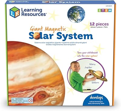 Learning resources giant magnetic solar system, whiteboard, multicolored, lot of 12, LER6040.. DIAYTAR NIGERIA brings affordable products to every doorstep with our reliable 5-8 day shipping.