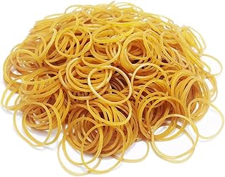 Elastic, 100 elastic rubber trombones for organizer of office files and banknotes, 4 cm (1.57 inches), yellow.. Shop efficiently with DIAYTAR NIGERIA, offering thousands of products at unbeatable prices delivered promptly.