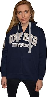 UNISEXED ZIPPED ZIPPE SWEAT UNDER LICENSE OF OXFORD University, navy blue.. No stress, just speed — DIAYTAR Nigeria ships in days.