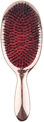 Inexpensive hairbrush with soft nylon pin, detangling brush, daily hair brushes for women, men and children with fine to thick curly hair, detangling hair brush, eliminates frizz and oil distribution (pink gold).. Your everyday shopping companion, DIAYTAR NIGERIA offers unbeatable value with nationwide delivery.
