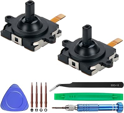 [2Pack] VR Switch analog controller's repair kit for Oculus Quest 2 controller, Joystick replacement kit for 3D and right 3D joystick.. Experience hassle-free shopping with DIAYTAR NIGERIA's user-friendly platform and prompt delivery service.