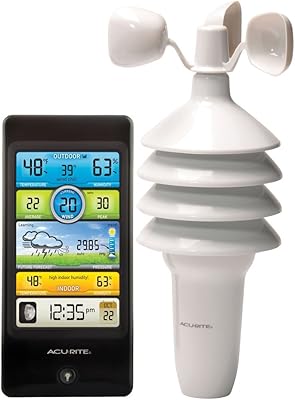 ACURITE 01604M Digital weather station pro Color with wind speed temperature and humidity.. DIAYTAR NIGERIA: Where every shopping need is fulfilled with affordable prices and nationwide shipping.