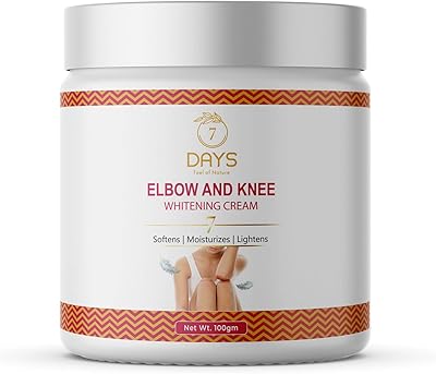 Whitening cream for elbows and knees 7 days, 100 g | Unifies the complexion | With 1% of niacinamide and 1% of Gotu Kola | dark anti-tach.. Your ideal shopping companion, DIAYTAR NIGERIA offers unmatched variety with delivery within a week.