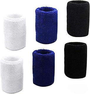 6 cotton sports bracelets for men and women, perfect for tennis, basketball, race, gym and training.. DIAYTAR NIGERIA: Connecting Nigerians with affordable products through our expansive e-commerce platform.