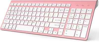 Pink wireless bluetooth keyboard with digital pavement double -mode keyboard.. Nigeria's fastest-growing e-commerce site offers unbeatable prices and delivery within 8 days.