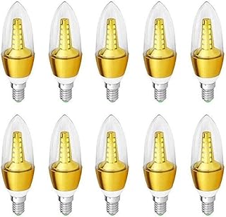 10 Bulbs LED Candles 5 Watts Lighting For Chandeliers and Applications.. DIAYTAR NIGERIA transforms online retail with unbeatable prices and consistent delivery timeframes.