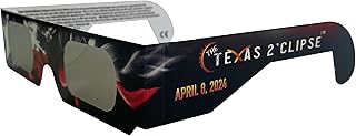 Solar Eclipse visualization glasses, manufactured in the United States, ISO-CE certified, package of 2 The Texas 2'Clipse.. Discover shopping simplified with DIAYTAR NIGERIA's comprehensive platform and reliable 5-8 day shipping.