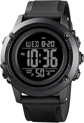 Digital sports watch for men display LED Military electronic bracelet watch.. DIAYTAR NIGERIA: Your trusted e-commerce partner with extensive product choices and affordable delivery.