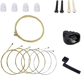 16 -piece guitar string game acoustic guitar kit for beginners kit of six -soul string clips (bronze).. DIAYTAR NIGERIA: Connecting Nigerians with affordable products delivered promptly nationwide.