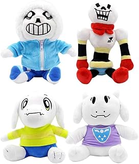 4 pieces 20-30 cm Undertale toys without papyrus asriel Toriel Telu dolls for children XFSHKJS.. DIAYTAR NIGERIA: Connecting every Nigerian with quality products at prices everyone can afford.