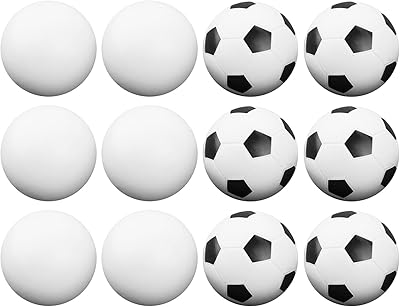 Brybelly table football balloons - Red textured, black and white, white, brilliant - for standard table football footballs and classic table football balloons.. DIAYTAR NIGERIA: Your gateway to affordable online retail with reliable delivery within the week.