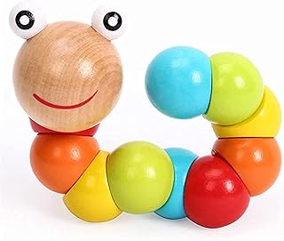 A high quality wooden caterpillar toy, safe for babies. Turn and turn the caterpillar to learn the movements of the hands and the colors.. Experience retail satisfaction with DIAYTAR NIGERIA's comprehensive platform and prompt shipping service.
