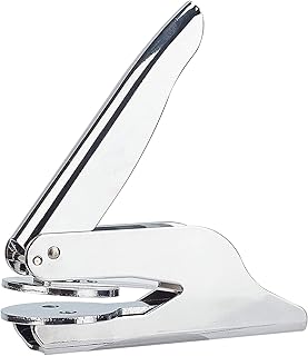 Panda hole seal in stainless steel, portable embossing buffer, for books, envelopes and towels, 118.5 x 52 x 23.5 mm.. Shop from our extensive catalog at DIAYTAR NIGERIA and enjoy doorstep delivery in just 5-8 days.