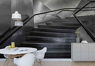YCRY - Wallpaper Colimed Staircase with flying metallic texture - Wall wallpaper - Wall decoration - Photo poster - HD print - Modern decoration - with paste -200x140cm.. Get access to thousands of affordable products only on DIAYTAR Nigeria.