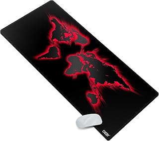 CACOY GRAND 100x40 cm Gaming mouse carpet and additional office keyboard carpets stored EDGE MOUSE MOUSE MOUSE IN Ultra thick non -thick non -slip rubber carpet - World map - world map.. No delays, no drama — just fast, affordable shopping with DIAYTAR Nigeria.
