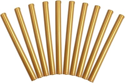 Vanki 10 pieces Vintage sealing glue Waxing sticks to seal wax seal supplies a variety of gold gold color colors.. DIAYTAR NIGERIA: Where every search leads to affordable products delivered promptly across Nigeria.