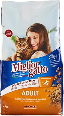 Migliore croquettes chicken and turkey for cats, 2 kg.. Say goodbye to limited options and long shipping times. DIAYTAR Nigeria delivers variety, quality, and affordability straight to your door.