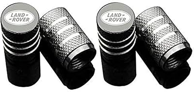 4 pieces of car tire air tire valve covers-Car tire tire dushing rod cover with waterproof and dust logo is suitable for all cars (Land Rover gray).. Nigeria's e-commerce leader delivers unmatched variety and value to your doorstep in just 5-8 days.